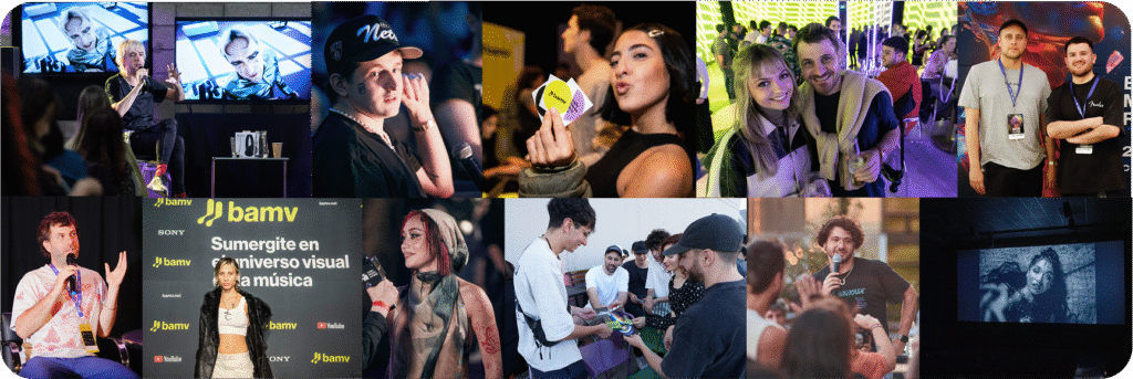 BAMV Fest | Festival de videoclips, música y audiovisual en Latinoamérica - Frame still del videoclip
