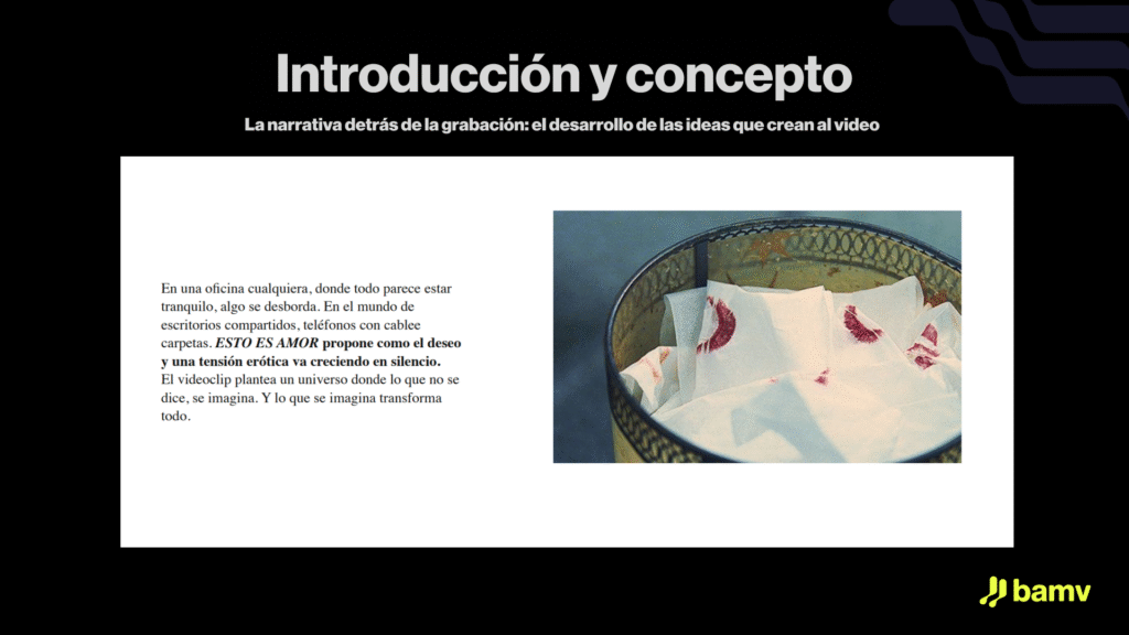 "Esto es amor" — Mon Laferte, Conociendo Rusia - Frame still del videoclip